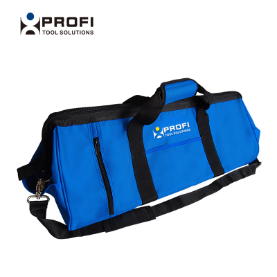 Customized color and logo wide open contractor tool bag